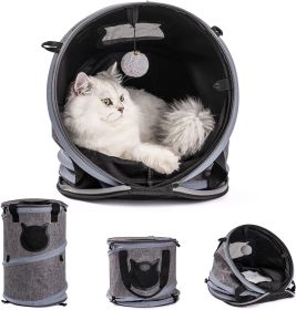 MewooFun 3 in 1 Cat Carrier Bed Foldable Tunnel Pet Travel Carrier Bag Cat Bed