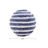 Cat Pet Sisal Rope Woven Ball Chewing Rattle Scratching Toy Interactive Scratching Chewing Toy Pet Cat Dog