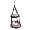 Pet Life Kittyhaus Dual-Lounger Kitty Cat Pillow Hammock Lounge