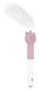 Pet Life 'KITIQUE" 3-in-1 Retractable and Extendable Feathered and Laser Wand Kitty Cat Teaser