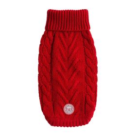 Chalet Dog Sweater - Red (size: 2XS)