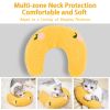 Cat Pillow, Small Pillow for Cat, Cat Blankets for Indoor, Pet Toy, Small Banana Donut Bed for Pets, Little Pillow for Cats No Heating Pad, Real Littl