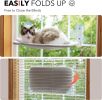 Mewoofun Cat Window Perch Foldable Hammock